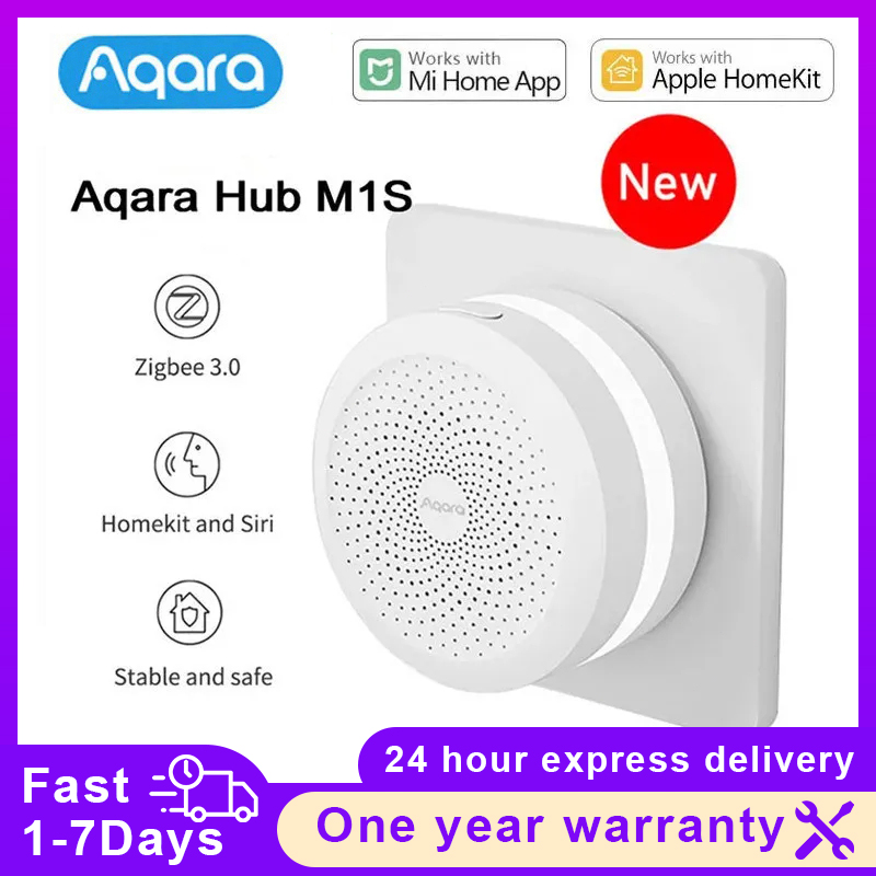 Xiaomi Hub Mijia Hub - 2024ใหม่ล่าสุดAqara Smart Hub M1S Gatewayไร้สายZigbee 3.0